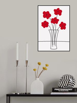 Poppies in Vase