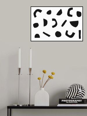 Black Geometric Shapes