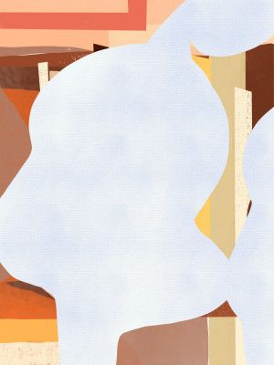 Geometric Shapes And Fluid Forms