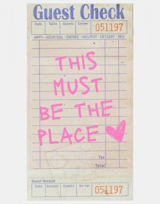 This Must Be the Place   Pink
