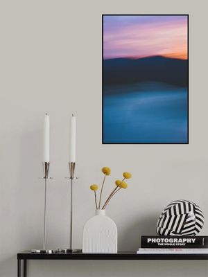 sunset over the mountain