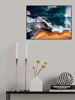 Deep Blue Ocean Waves