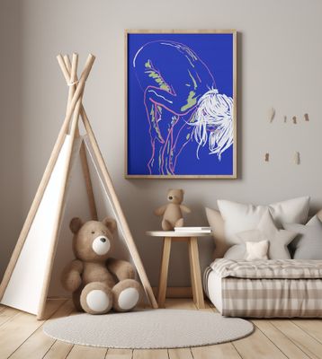 Nude in green leggings 02