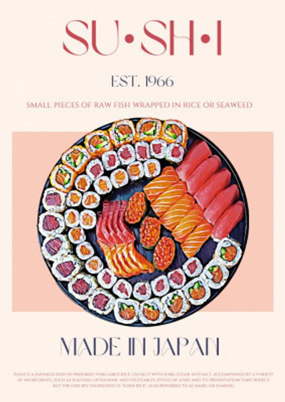 Colorful Sushi Delight