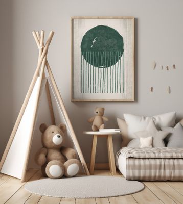 Emerald Round Jellyfish