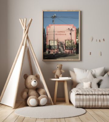 A Charming Pink Butcher Shop