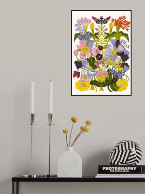 Abstract Autumn Floral