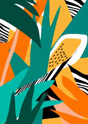 Jungle Abstract Shape