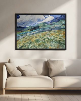 Landscape From Saint Rémy (1889)