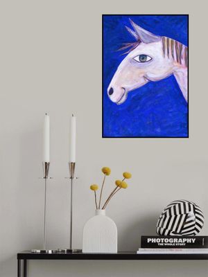 Dreaming of Horses Luminous Blue