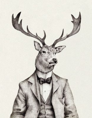 Human Body Dressed In Vintage Attire