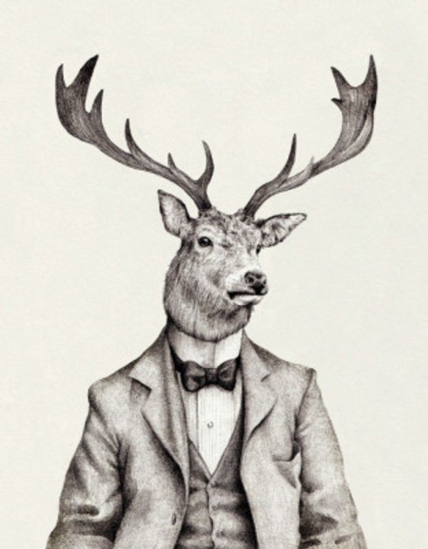 Human Body Dressed In Vintage Attire