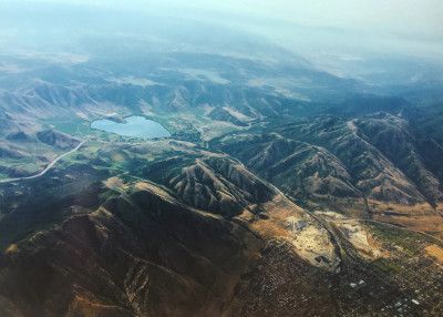 Salt Lake City From Above