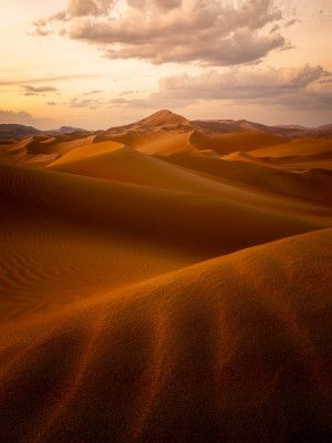 Afterglow of the Desert