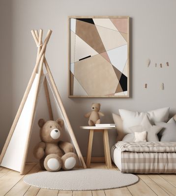 Geometric Beige art