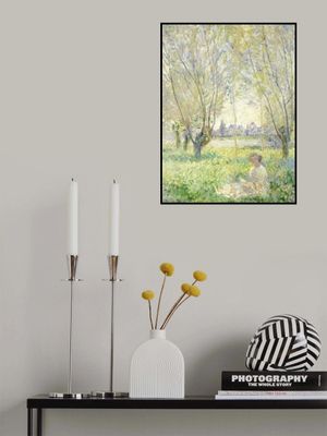 Woman Seated Under the Willows (1880)