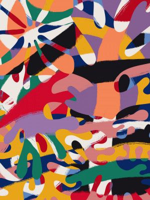 Expressionist Colorful Abstract