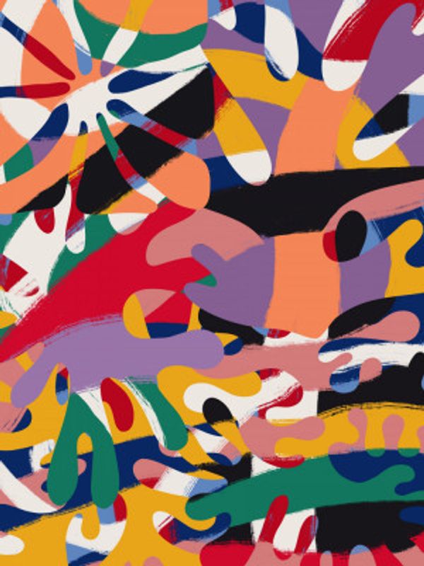 Expressionist Colorful Abstract