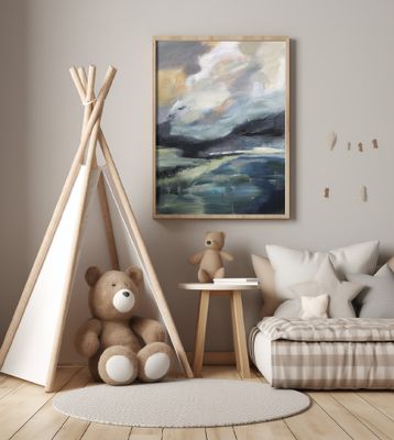 Stormy Horizons Landscape