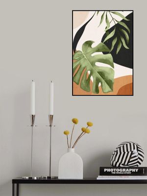 Abstract Art Tropical Leaves 23