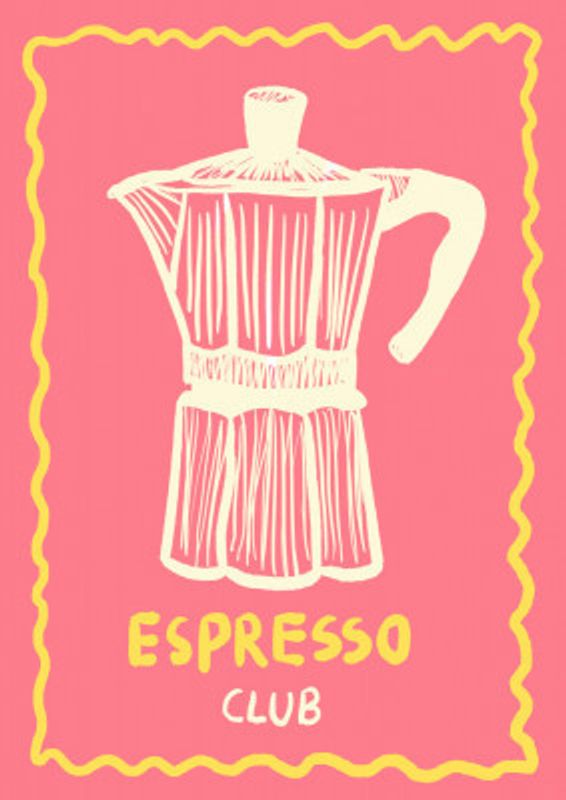 Espresso Club Pink Up