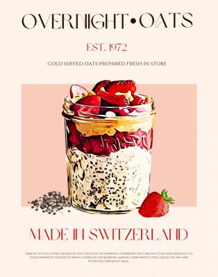 Overnight Oats Print