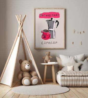Buongiorno Espresso Poster