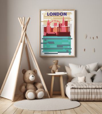 London Travel Poster