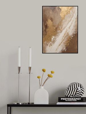 Earthy Tones With Gold Accents