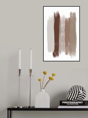 Brush Strokes in Earthy Tones