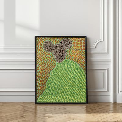 Whimsical Dotted Mouse