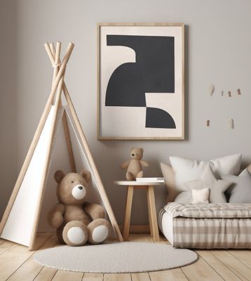 Black expressive form 16