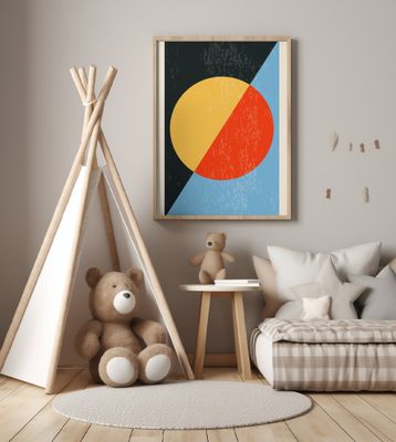 Minimal Abstract Shapes Series #18