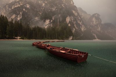 Storm on Braies