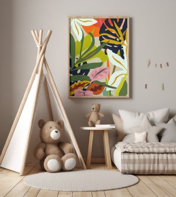 Jungle Abstract Pattern