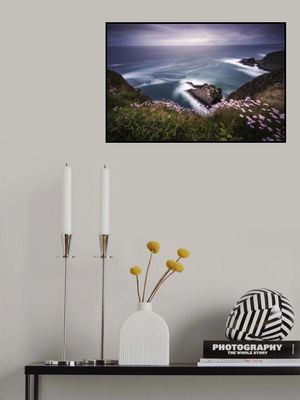 On the edge of the cliff