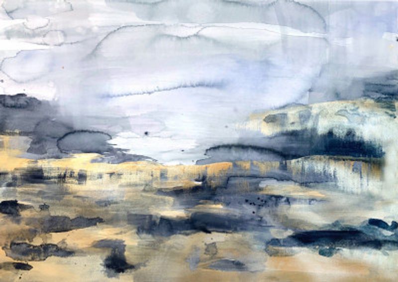 Smoky Quartz and Gold