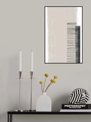 Monochromatic Palette With Vertical Lines