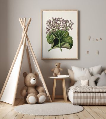 Antique Plant Ii Drawn By Sarah Featon (1848–1927)