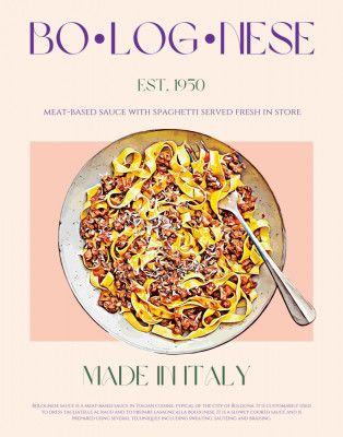 Bolognese Print