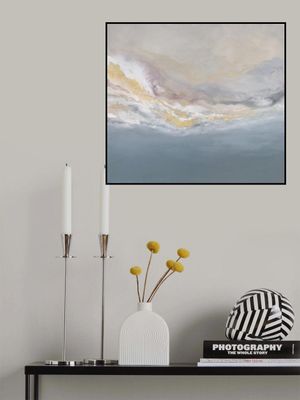 Swirling Clouds in Muted Tones