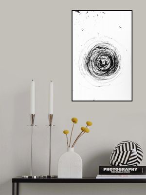 Abstract Black And White Artwork
