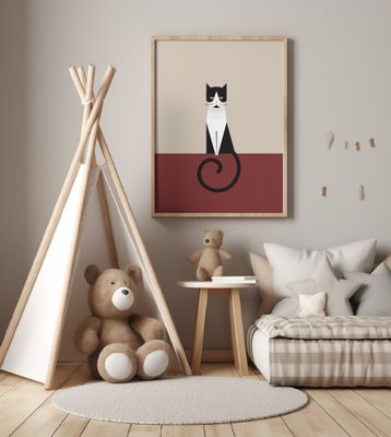 Coco as a geometric cat