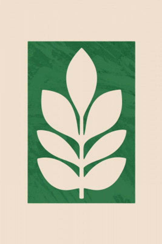 Greenhouse Modern Botanical Study 3