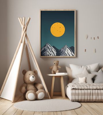 Mountains At Midnight