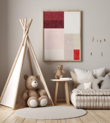 Crimson Hues Harmony