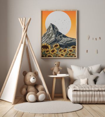 Mountain Sunflower Meadow