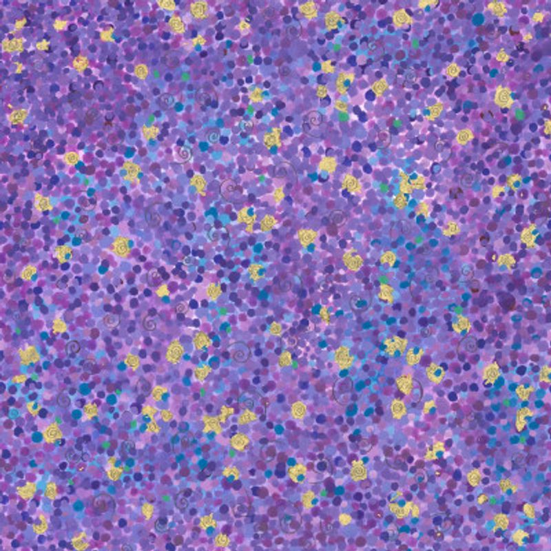 Expression of Vibrant Purple Hues