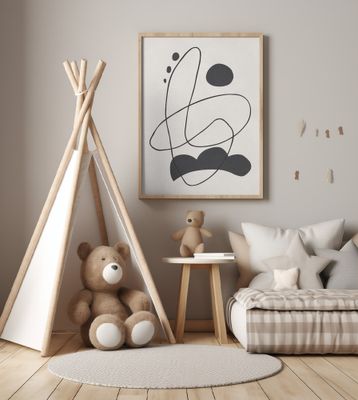 Expressionist forms and lines 14