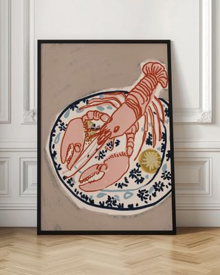 Pink Lobster Dinner